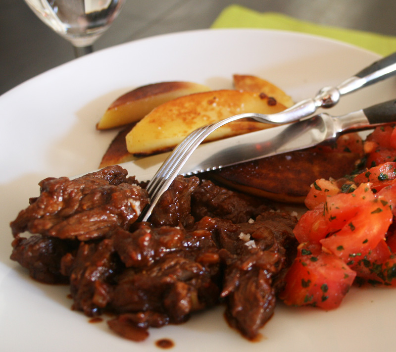 Bavette D'aloyau Au Saté, Saté Bon